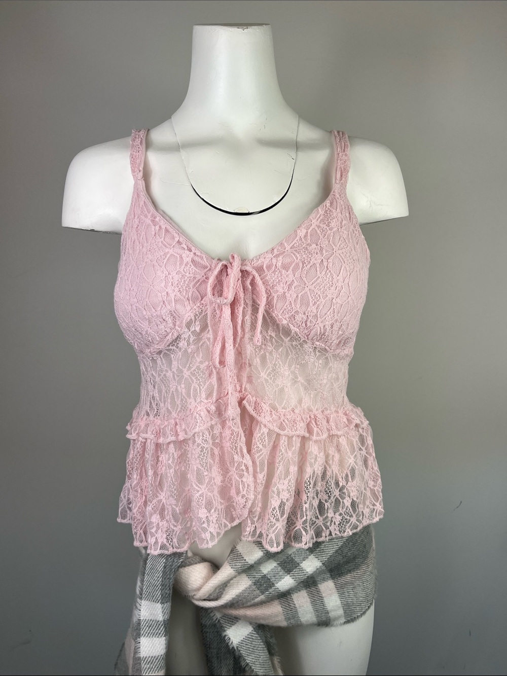 Hollister Soft Pink Satin Cami